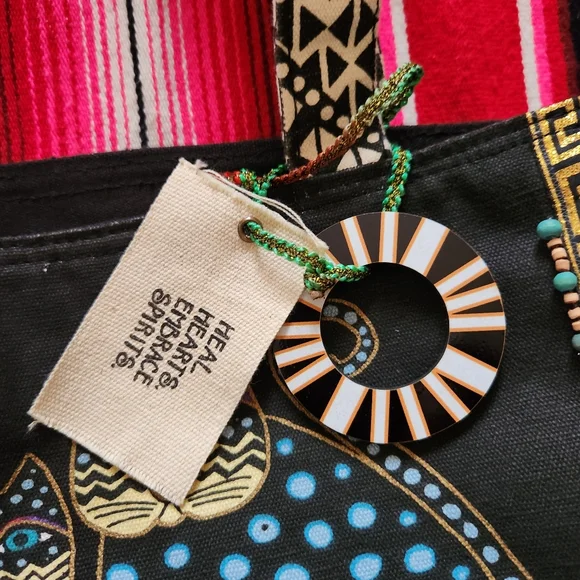 Laurel Burch Canvas Tote - Picture 2 of 14